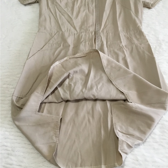 3.1 phillip lim scalloped lae mini tan beige dress size 4 - Picture 6 of 8